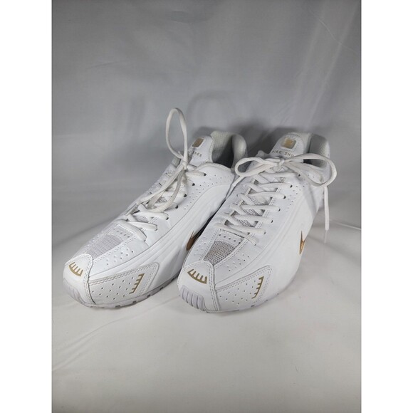 Nike Shox R4 Metallic Gold White (BV1111-100) Men\'s Size 11 US 2022 RARE main image 5